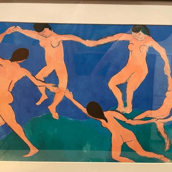 Henri Matisse La Danse I The Dance 15x12 Modern Art Black Framed Print Wall Art - Picture 3 of 3